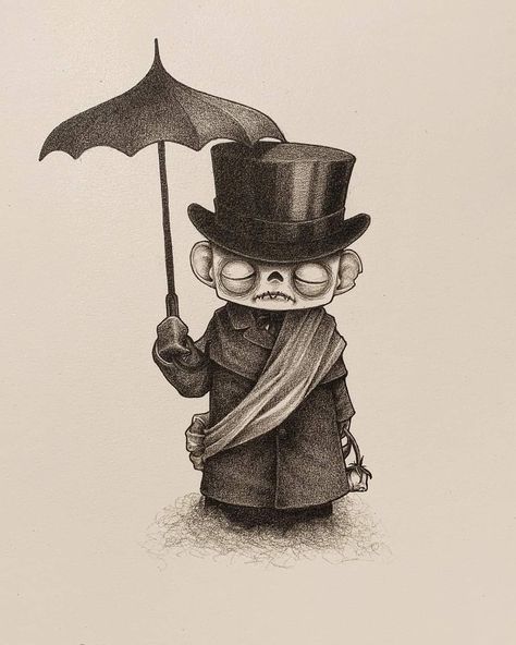 Samhain Drawing, Gideons Bakehouse, Gideon's Bakehouse, Spooky Drawings, Creepy Sketches, Rainy Day Ideas, Monster Sketch, Cityscape Drawing, Fall Artwork