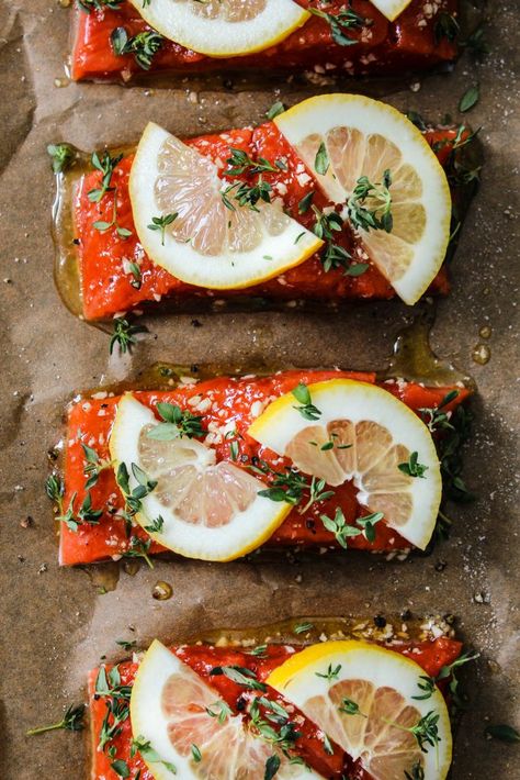 Salmon Nutrition Facts, Harissa Salmon, Honey Lemon Salmon, Oven Baked Salmon Recipes, Gourmet Grilled Cheese Sandwich, Lemon Quinoa, Gourmet Grilled Cheese, Gourmet Grilling, Oven Baked Salmon