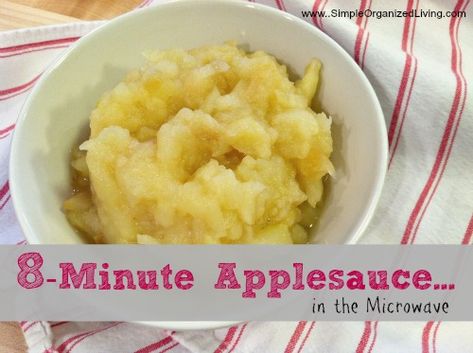 Microwave Apples, How To Make Applesauce, Dirty Dozen, Apple Sauce Recipes, Pampered Chef Recipes, Not Worth It, Apple Varieties, Homemade Applesauce, Kitchen Smells