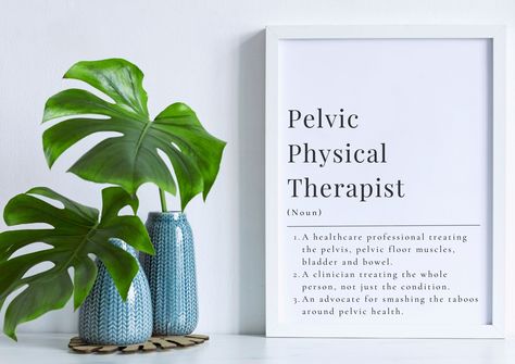 Physical Therapy Gifts, Therapy Poster, Occupational Therapist Gifts, Definition Poster, Print Company, Therapy Gift, Patient Education, Floor Art, Occupational Therapist