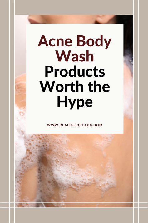 The struggle with body acne can be extremely frustrating. Changes in your body care products, such as an anti-acne body wash can be helpful. This article gives you a list of acne body wash with powerful ingredients to help reduce inflammation while gently cleansing your skin. Body Wash For Acne Prone Skin, Best Body Acne Wash, Body Wash For Body Acne, Best Soap For Body Acne, Body Acne Products, Body Wash For Acne, Body Acne Remedies, Products Worth The Hype, Body Wash Products