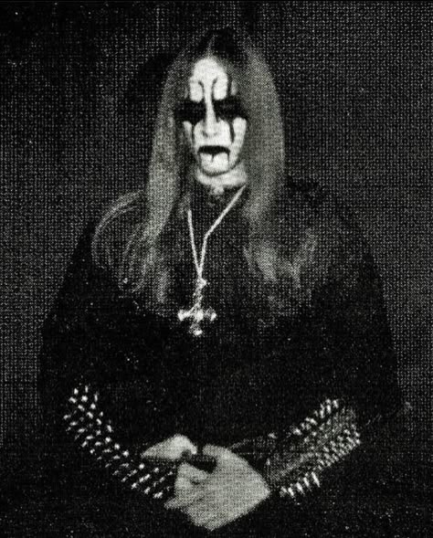 Darkthrone Corpse Paint, Black Metal Pfp, Black Metal Makeup, Corpse Paint Black Metal, Black Metal Icon, Black Metal Corpse Paint, Metal Makeup, Corpse Paint, Metal Heads