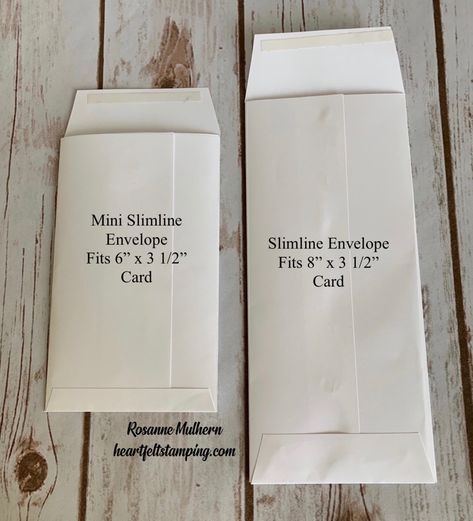 Slimline Envelope Template, Long Envelope Diy, Slimline Card Dimensions, Diy Envelope Tutorial, Pocket Envelope Template, Mini Envelopes Template, Making Envelopes, Homemade Envelopes, Envelope Template Printable