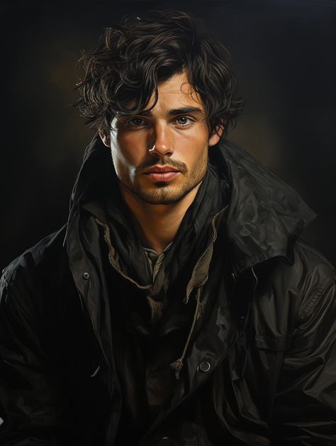 Dystopian Character Design Male, Erik Bloodsinger, Male Fictional Characters, Mens Pictures, Steampunk Character, Brown Hair Men, Villain Character, Gentleman Aesthetic, Character Inspiration Male