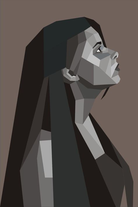 in CorelDraw Tutorial/inspiration: vector.tutsplus.com/tutorials/… Coreldraw Tutorial, Geometric Face, Geometric Portrait, Wpap Art, Poly Art, Polygon Art, Cubism Art, Geometric Drawing, Geometric Vector