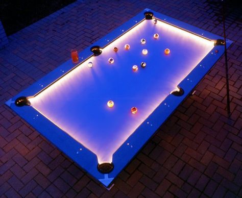 Outdoor Pool Table, Custom Pool Tables, Pool Rooms, Have Inspiration, घर की सजावट, Pool Table, Cool Pools, Billiard Table, Ping Pong