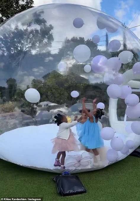 Inflatable Bubble House, Bubble House Party, Fairytale Birthday Party, Kids Party Rentals, Bubble Play, Fairytale Birthday, Balloon House, Inflatable Ball, Party Inflatables