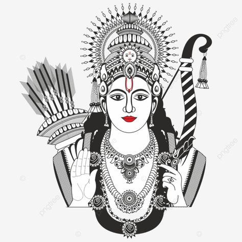 lord ram,ram ji,ram navami,ram,navami,rama,arrow,lord,bow,happy,ramayana,ram navmi,jai shri ram,shri ram,hindu gods,ayodhya,holiday,celebration,ramnavami,happy ram navami,outline,god,ram temple,india,mythological,ramchandra,ramanavami,dussera,happy vijayadashami,navratri,ram navami design,happy ramnavami,creative,goddess,ram navami images,raja ram,dussehra festival,indian,happy dussehra,black color,sketch,march art,2023 art,black and white lord ram,doodling,hobby Ram Dussehra, Indian Painting Ideas, Ram Stickers, A3 Drawings, Devi Rangoli, Lakshmi Art, Ram Ram Ji, Raja Ram, God Ram