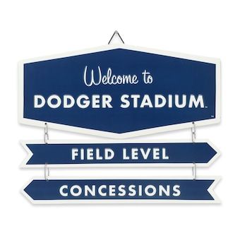 Dodger Blue, Dodger Stadium, Directional Signs, Dodgers Baseball, Fan Cave, Parking Signs, Steel Signs, Metal Panels, Personal Space