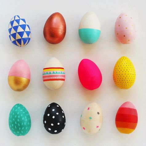 Wooden Easter Eggs, Painted Easter Eggs, Easter Eggs, Easter, Twitter, White