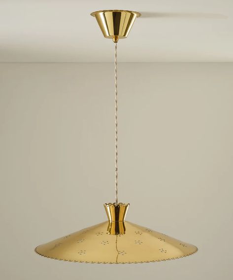 Lighting – MATILDA GOAD & CO. Matilda Goad, Beams Of Light, Electrical Fittings, Brass Ceiling, Pendant Shade, Kitchen Pendants, Brass Lighting, Ceiling Rose, Brass Pendant