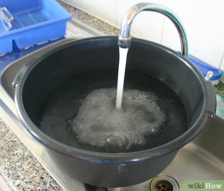 Image titled Fill bucket with water Step 2 Fill Bucket, Bucket With Water, How To Wash Silk, Bucket Filling, Water Bucket, Drying Towels, Clean Water, Washer, Art Inspo