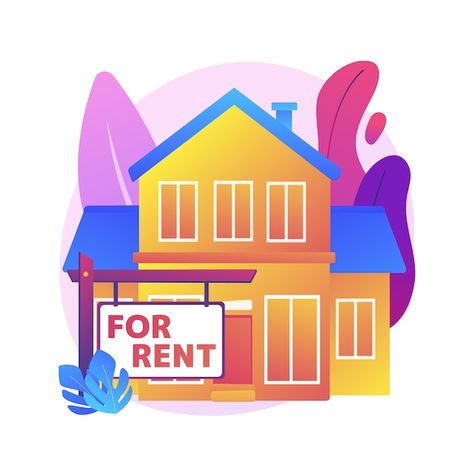 House for rent abstract concept illustra... | Free Vector #Freepik #freevector #rental-house #rent #house-rent #housing-estate Rental Property Aesthetic, Handmade Brochure, Vector House, Housing Estate, Rent House, Abstract Concept, Powerpoint Slide Designs, Rental House, Property Real Estate