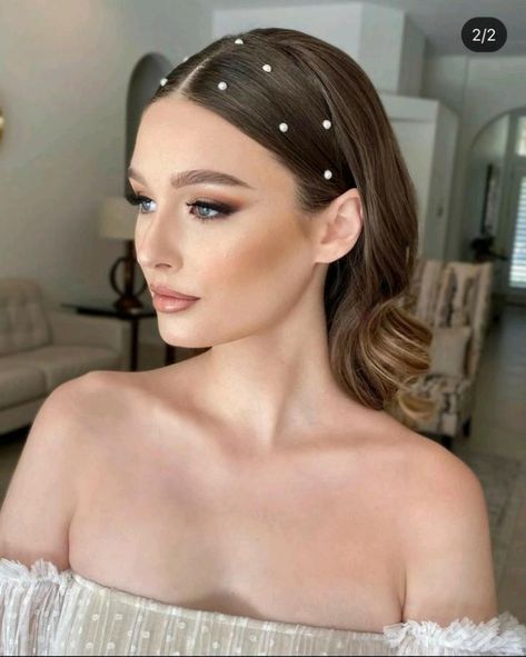 Up Dos For Prom, Kadeřnické Trendy, Simple Prom Hair, Prom Hairstyles For Short Hair, Up Dos, Vlasové Trendy, Wedding Hair Inspiration, Peinados Fáciles Para Cabello Corto, Short Wedding Hair