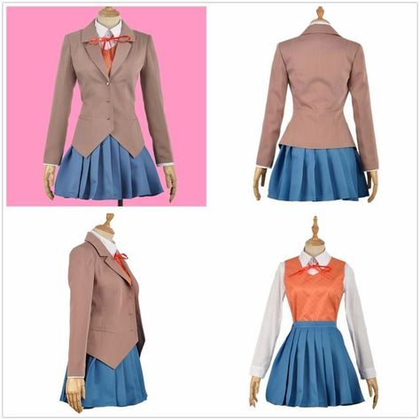 Yuri Ddlc Cosplay, Ddlc Cosplay, Monika Cosplay, Yuri Cosplay, Ddlc Yuri, Yuri Ddlc, Expo Ideas, Your Cosplay, Jacket Outfit Women