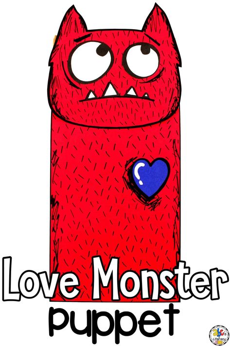 Love Monster Craft Preschool, Love Monster Activities, Love Monster Craft, Monster Books, Monster Activities, Monster Puppet, Puppet Craft, Monster Craft, Monster Crafts