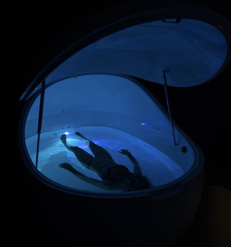 Float Tank Aesthetic, Float Therapy Aesthetic, Float Tank Therapy, Floating In Water Aesthetic, Floating Therapy, Pandora Room, Float House, Floating Aesthetic, Float Room