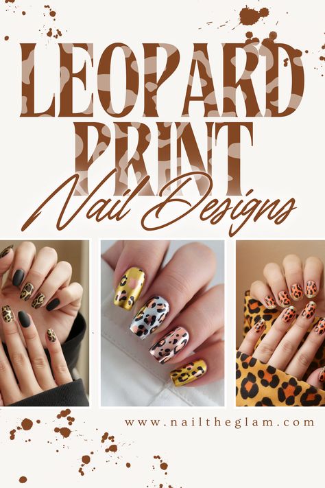 Article about 20 leopard print nail designs, featuring bold and trendy animal print patterns for a fierce and stylish look.

Leopard print nail designs, Animal print nails, Bold nail art Winter Leopard Print Nails, Nude Leopard Print Nails, Leopard Print Nails Short, Leopard Accent Nail, Leopard Print Nail Designs, Animal Print Nail Designs, Giraffe Nails, Leopard Print Nail, Paw Nails