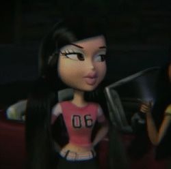 fashion pixiez Bratz Fashion Pixiez, Bratz Fashion, A Girl, Black Hair, Hair, Pink, Black