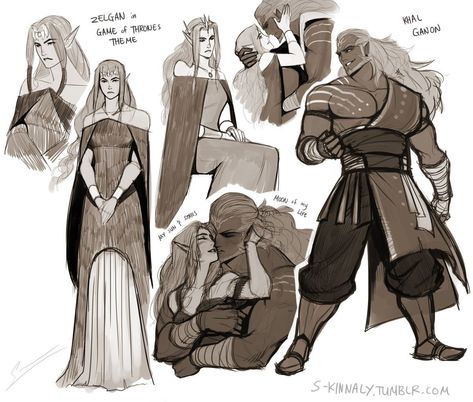 Zelgan S-kinnaly, S Kinnaly, Daenerys Targaryen And Khal, Game Of Thrones Theme, A Game Of Thrones, Fantasy Couples, Zelda Art, Legend Of Zelda Breath, Breath Of The Wild