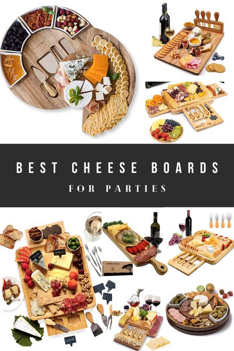 Best Party Cheese Boards and Charcuterie Platters For Entertaining Fruit And Cheese Charcuterie Board, Platters For Entertaining, Boards For Parties, Nut Jar, Cheese Charcuterie Board, Charcuterie Spread, House Parties, Charcuterie Platter, Snack Board