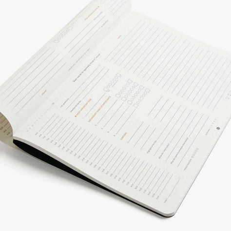 Versatile, functional, and easy-to-use, Productivity Daily Deskpad is essential for any desk. This undated all-in-one desk pad tracks your schedule, tasks, habits, mood, water intake, and mindful notes every day. Double printed tear out pages for the maximum flexibility. Our new Daily Deskpad balances productivity and mindful reflection in an easy to use, intuitive layout suitable for different workflows, professions, and creatives of all types. Stay focused on your goals, make room for tasks th Desk Planner, Student Planner Printable, Creating A Bullet Journal, Planner Minimalist, Study Stationery, Commonplace Book, Small Business Planner, Daily Planner Pages, Planner Obsessed