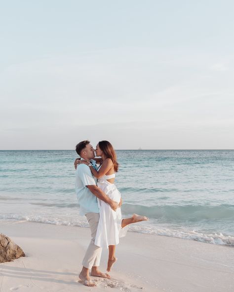 Golden hour + true love = magic! 💍🌅 Had the pleasure of photographing this beautiful couple’s engagement photos in Aruba, and the results are just stunning. Here’s to capturing moments that last a lifetime! 📸💛 #LoveAndSunsets #IslandRomance #ArubaEngagement #BeachLove #CapturedWithHeart #ArubaPhotographer #aruba #arubaphotography #arubaonehappyisland #arubabeach Aruba Photography, Aruba Beach, Love Magic, Capturing Moments, Captured Moments, Beautiful Couple, Aruba, Golden Hour, True Love