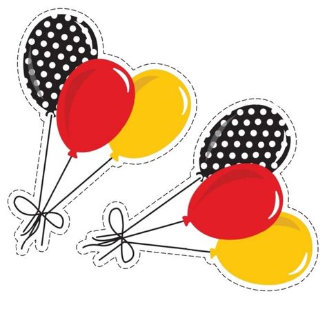 Γενέθλια Mickey Mouse, Mickey Mouse Cake Topper, Mickey Mouse Classroom, Mickey Mouse Crafts, Mickey Mouse Imagenes, Mickey Mouse Birthday Cake, Minnie Mouse Birthday Party Decorations, Mickey Mouse Themed Birthday Party, Fiesta Mickey Mouse