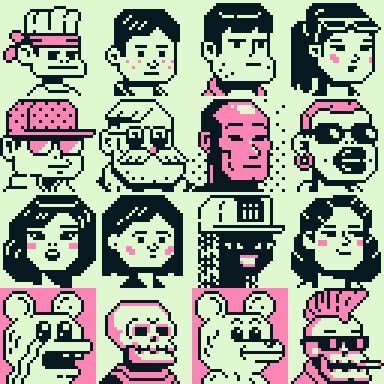 Pixel Art Infographic, 8 Bit Video Game Art, 8 Bit Illustration, Pixelated Character Design, 8bit Graphic Design, 4 Color Pixel Art, Pixel Illustration Graphic Design, 16 Pixel Character, Modern Pixel Art