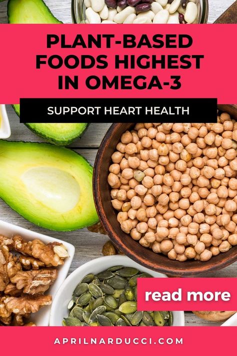 In this article, you'll learn about what types of plant-based foods have the highest amount of omega-3 fatty acids. #omega3s #epa #ala #fattyacids #omega369 #pescatarian #vegetarian #omega #omega3 #healthyfood #vitamin #healthylifestyle #dha #nutrition #fitness #health #vegan #plantbased #supplements #brainfood #healthandwellness #vitamins #superfood #mega #fish #fishoil Fatty Acid Foods, Omega 3 Foods, Omega 3 Fatty Acids, Plant Based Lifestyle, Heart Health, Base Foods, Plant Based Diet, Omega 3, Fatty Acids