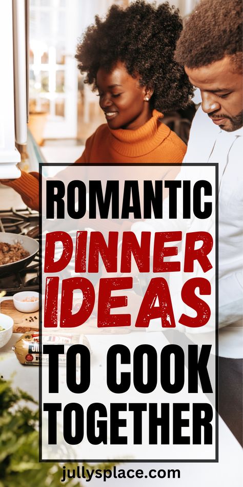 Romantic Dinner Ideas Couples Recipes Dinners Fun, Couple Cooking Recipes, Cook Together Couples, Couple Cooking Together Aesthetic, Cooking Date, Romantic Dinner Ideas, Couples Recipes, Soothing Music, Romantic Meals