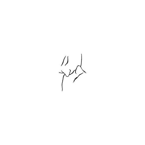 Couple Outline Tattoo, Couple One Line Art, Tattoos Outline, Couple Minimalist, Arte Jazz, Longest Kiss, Minimalist Drawing, Line Art Tattoos, Minimalist Tattoos