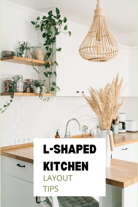 L-shaped Kitchen Layout L Shaped Kitchen Floor Plans, L Shaped Room Kitchen, L Shaped Kitchens Without Islands, L Shaped Kitchen Without Island, Odd Shaped Kitchen Layout, Small L Shaped Kitchen Remodel, Small Kitchen Ideas U-shaped, Small Kitchen Ideas L Shaped, Small Kitchen Ideas Layout L Shaped