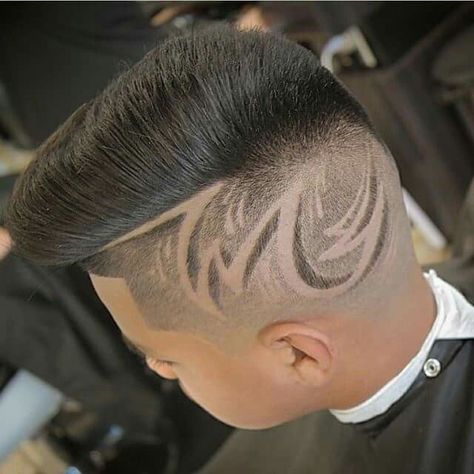 Hair Tattoo Designs, Hair Designs For Men, Hairstyles Mens, Short Hair Designs, Shaved Hair Designs, Hair Tattoo, Faded Hair, Haircut Designs, Hair Tattoos