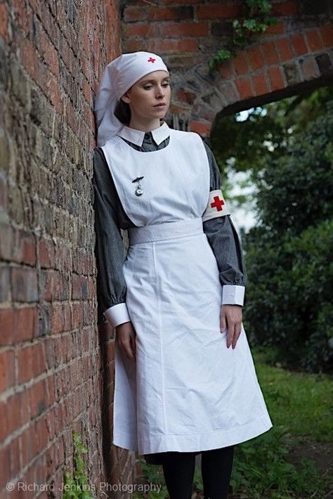 Ww1 Nurse Uniform, Vintage Nurse Costume, Ww1 Nurse, Vintage Nurse Uniform, Richard Jenkins Photography, Nursing Pictures, Nurse Uniforms, Richard Jenkins, Nurse Photos