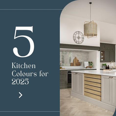 If you’re thinking about a new kitchen, swipe through to see five of the kitchen colours we’re excited to see for 2025. All images featured are by @masterclasskitchens which are available to order from Westbrook Interiors. Come and visit our kitchen showroom in Alton. #KitchenTrends #KitchenRenovation #KitchenColours #KitchenDesign #InteriorDesign #WestbrookInteriors On Trend Kitchen Colours, Kitchen Colour Combination, Best Kitchen Colors, Kitchen Colours, Kitchen Colour, Kitchen Showroom, Uk Kitchen, Kitchen Color, Kitchen Trends