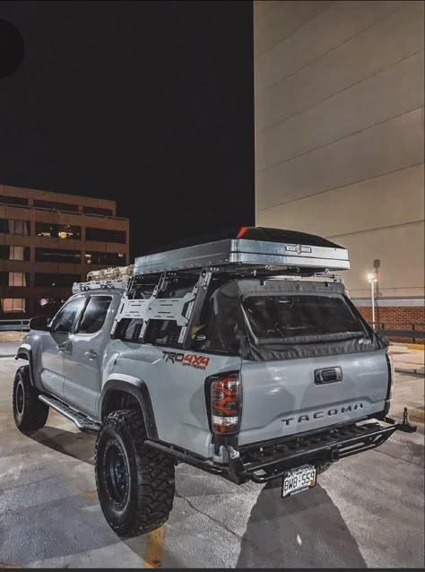 Tacoma Bed Rack, Tacoma Access Cab, Toyota Tacoma Access Cab, Toyota Tacoma Mods, Truck Roof Rack, Tacoma Accessories, Toyota Tundra Crewmax, Toyota Tacoma 4x4, Tacoma Mods