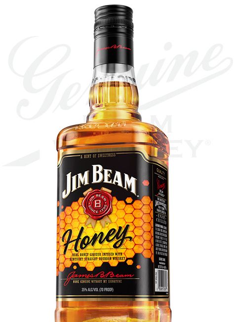 Jim Beam® Honey: Kentucky Straight Bourbon Whiskey | Jim Beam® Since 1795 Bourbon Mixed Drinks, Bourbon Drinks Recipes, Kentucky Mule, Mule Drink, Honey Cocktail, Mint Julep Cocktail, Flavored Liquor, Julep Recipe, Honey Lemonade