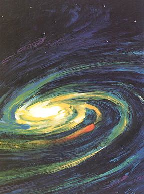 Painting Of Space, Space Gcse Art, Space Aesthetic Art, Universe Drawing Ideas, Space Themed Art, Oil Pastel Galaxy Art, Oil Pastel Drawings Space, Space Paintings, Universe Drawing