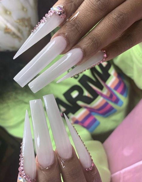 Candy Nail Art, Grad Nails, Peeps Candy, Bunny Peeps, Acrylic Nails Stiletto, Nail Business, Tapered Square Nails, Acrylic Nail Shapes, Long Acrylic Nail Designs