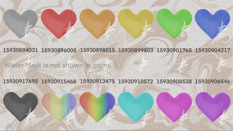 Bloxburg Heart Pillow Decals 1/3! Let me know if the codes do not work properly. Pillow Decals, Roblox Decals, Bloxburg Decals, Heart Pillow, Let Me Know, Let Me, Coding, Pillows, Let It Be