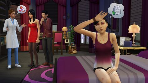 Health Related Mods | Patreon Prenatal Appointment, Allergy Shots, Mod Hair, Delivering A Baby, Simple Health, Stronger Immune System, Deep Indigo, Family Therapy, Best Sims