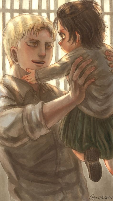 Reiner And Gabi, Zeke And Eren, Eren Reiner, The Armored Titan, Reiner X Porco, Aot Reiner, Reiner And Bertholdt, Attack On Titan 2, Reiner Braun