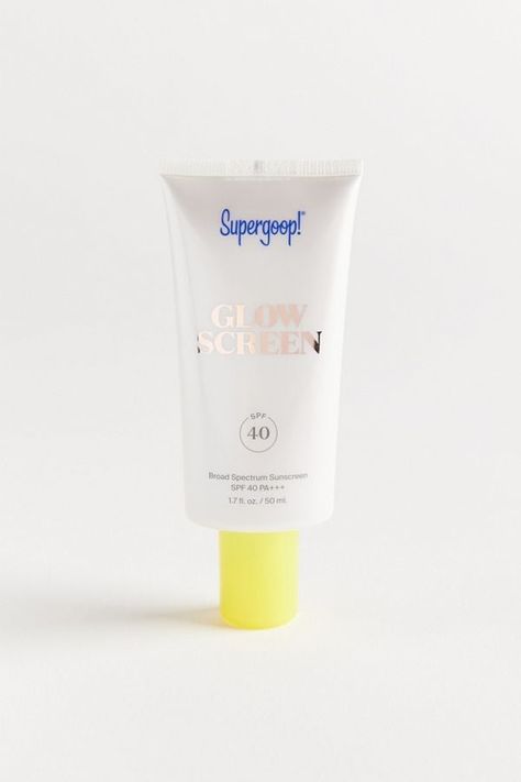 Supergoop!'s Glowscreen Sunscreen Is Helping Me Go Foundation-Free — It's That Good Supergoop Glow Screen, Supergoop Glowscreen, Glow Screen, Glow Primer, Cocoa Seeds, Broad Spectrum Sunscreen, Body Skin Care Routine, Spf Sunscreen, Makeup Application