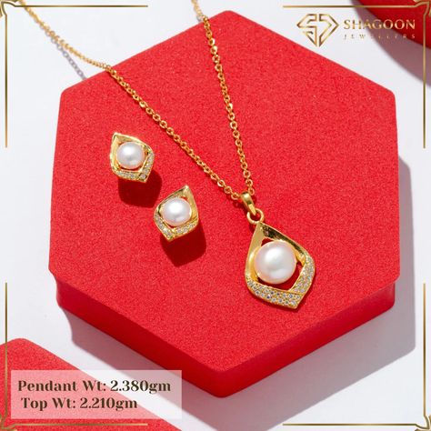 Elevate your everyday elegance with our exquisite 22kt gold pendant set, crafted for the modern woman who loves to shine, every day. 💫 Whether it's for work or a casual day out, this lightweight and stylish necklace set is the perfect addition to your daily wear collection. Discover timeless designs that blend luxury with comfort at Shagoon Jewellers. ✨ ✅ Pendant Weight: 2.380gm ✅ Top Weight: 2.210gm 📩Dm us for more information. WhatsApp/Call: 9851169869 Visit us at: 📍Bishal Bazar, Shop n... Gold Pendant Set, Whatsapp Call, Everyday Elegance, Stylish Necklace, To Shine, Pendant Set, Modern Woman, Gold Pendant, Necklace Set