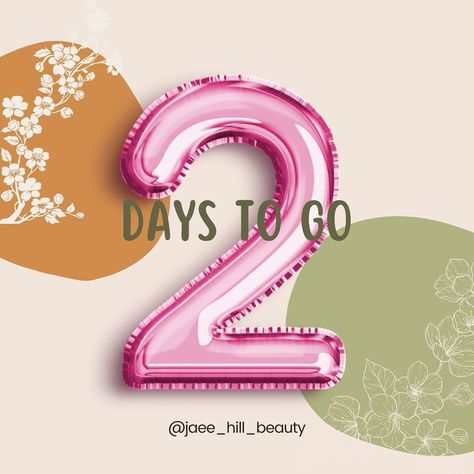 ⏰ The countdown is still on—just 2 days until the Jae Hill Beauty Ultimate Bridal Experience in Georgetown, TX! 💍 Don’t miss out on the wedding planning event of the year, happening August 25th from 12-4 p.m. And guess what? There is only 1 day left to enter our giveaway for FREE wedding glam, valued at $600! 😍 Plus, if you don’t win, you’ll still get 10% off your bridal glam. It’s all FREE—just grab your ticket and enter the giveaway! Link in bio. 💖 #JaeHillBeauty #WeddingPlanning #Bridal... 1 Day To Go Countdown, Day To Go Countdown Wedding, 2 Days To Go Countdown, 12 Days To Go Wedding Countdown, 11 Days To Go Countdown Wedding, 1 Day To Go Countdown Wedding, 2 Days To Go Countdown Wedding, 3 Days To Go Countdown Wedding, 100 Days To Go Wedding Countdown