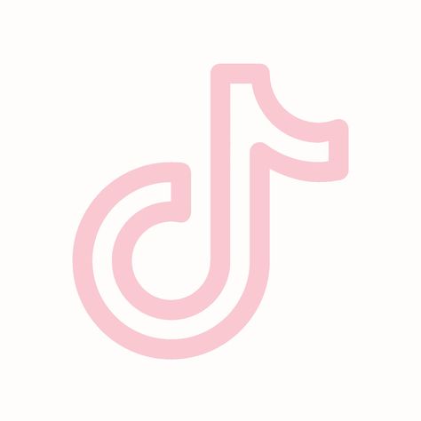 TikTok Pink And White Tiktok Icon, Tik Tok Widget Icon, Light Pink Tiktok Icon, Pink Tik Tok Icon, Tiktok Pink Icon, Logo De Tiktok, Tiktok Icon Aesthetic, Pink Tiktok Icon, Tik Tok Icon