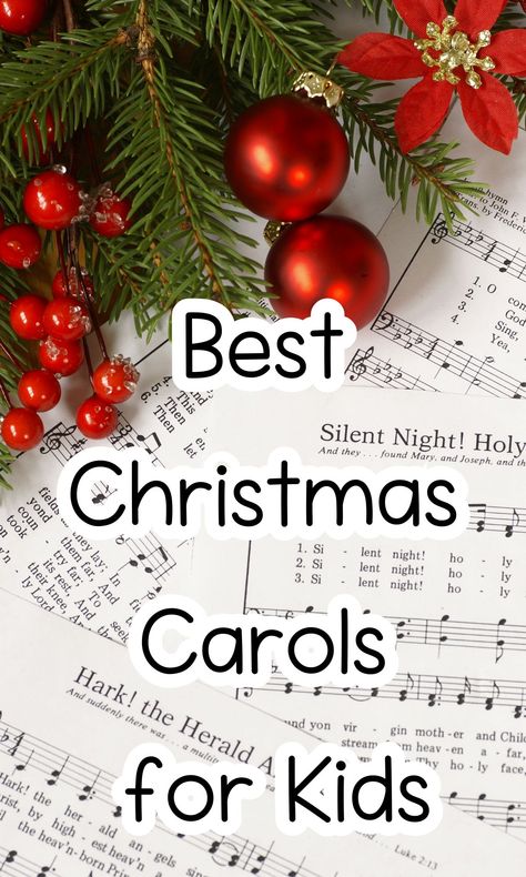 Best Christmas Songs for Kids  - In The Playroom Christmas Homeschool, Christmas Songs For Kids, Popular Christmas Songs, Best Christmas Songs, Classic Christmas Songs, Songs For Kids, Christmas Traditions Family, Holiday Music, Christmas Songs