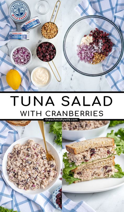 Whole Foods Cranberry Tuna Salad Recipe, Whole Foods Tuna Salad Recipe, Cranberry Tuna Salad Recipe, Whole Foods Recipe, Tuna Salad Recipe Easy, Cranberry Walnut Salad, Easy Tuna Salad, Best Tuna Salad Recipe, Tuna Salad Ingredients