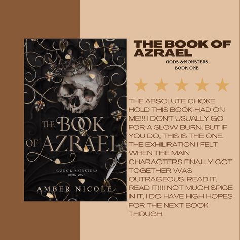 Review of The Book of Azrael The Book Of Azrael Aesthetic, The Book Of Azrael, Book Of Azrael, Book List Must Read, Non Fiction Writing, Mythology Books, Romance Books Quotes, Dark Books, 100 Books To Read